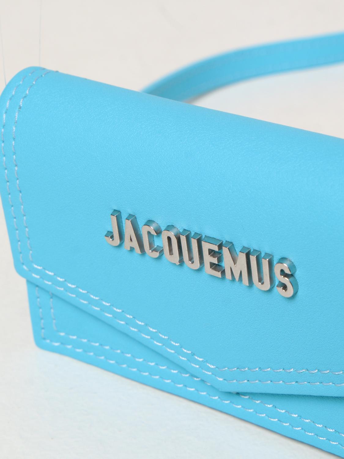JACQUEMUS wallet for man Turquoise Jacquemus wallet 216SL04216