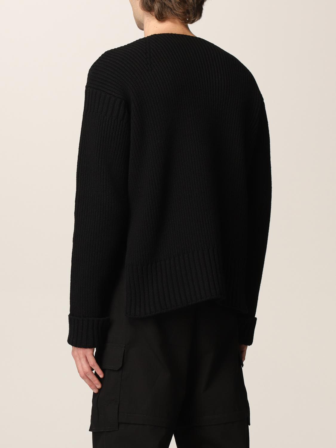 JACQUEMUS Pull homme Noir Pull Jacquemus 216KN01216 en ligne sur