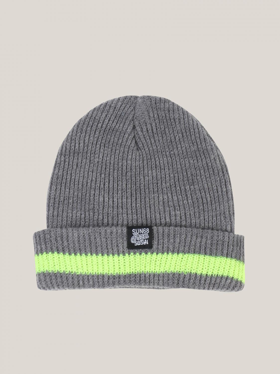 SUN 68: Cappello a berretto - Grigio | Cappello Bambino Sun 68 cpc40323  GIGLIO.COM