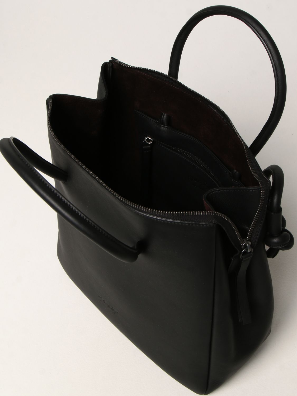 MARSÈLL: Sacco bag in leather | Tote Bags Marsèll Women Black | Tote ...