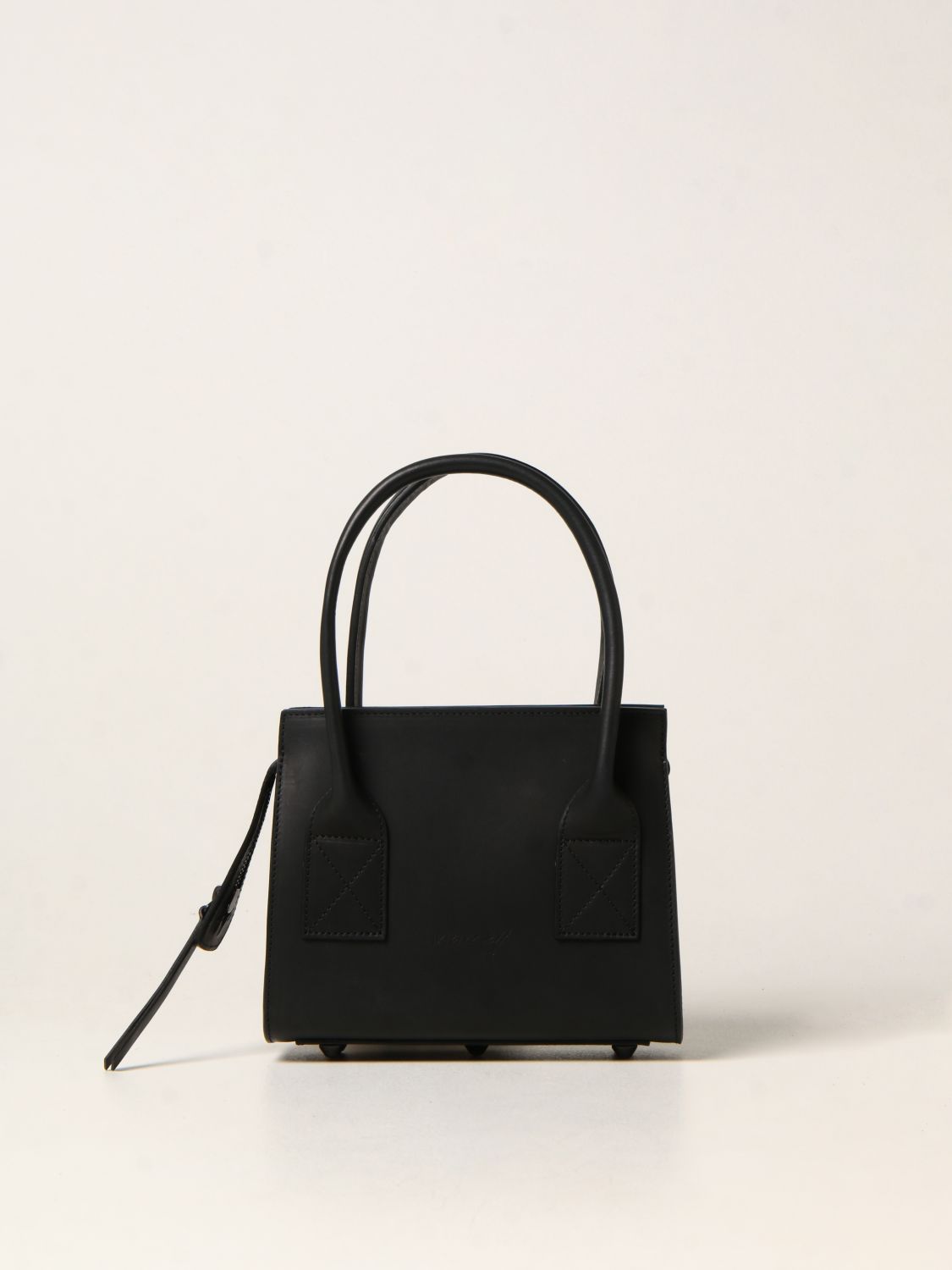 MARSÈLL: Righetta small calfskin bag - Black | Marsèll mini bag ...
