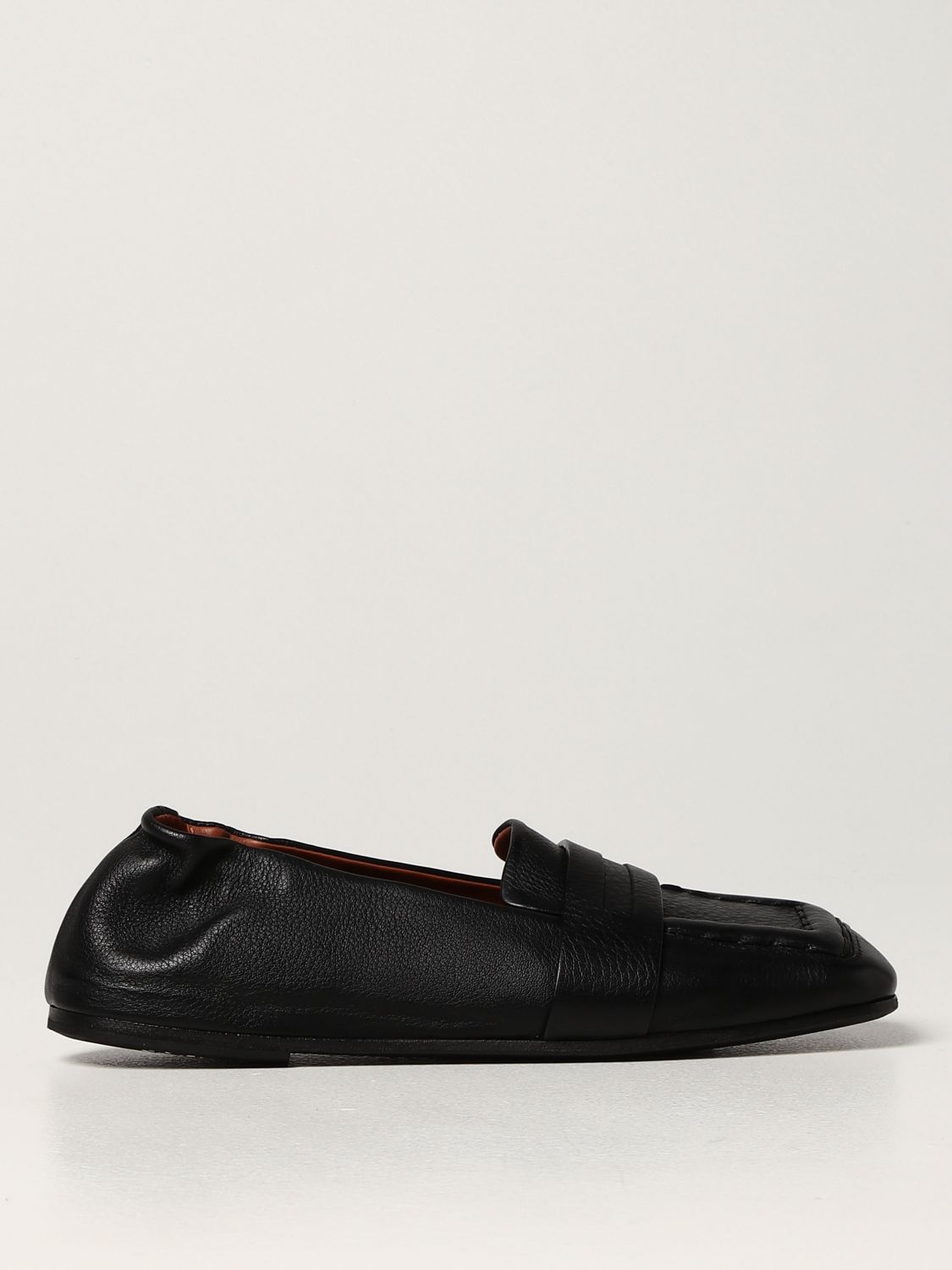 Loafers Marsèll: Marsèll Spatolona loafers in dry milled leather black 1