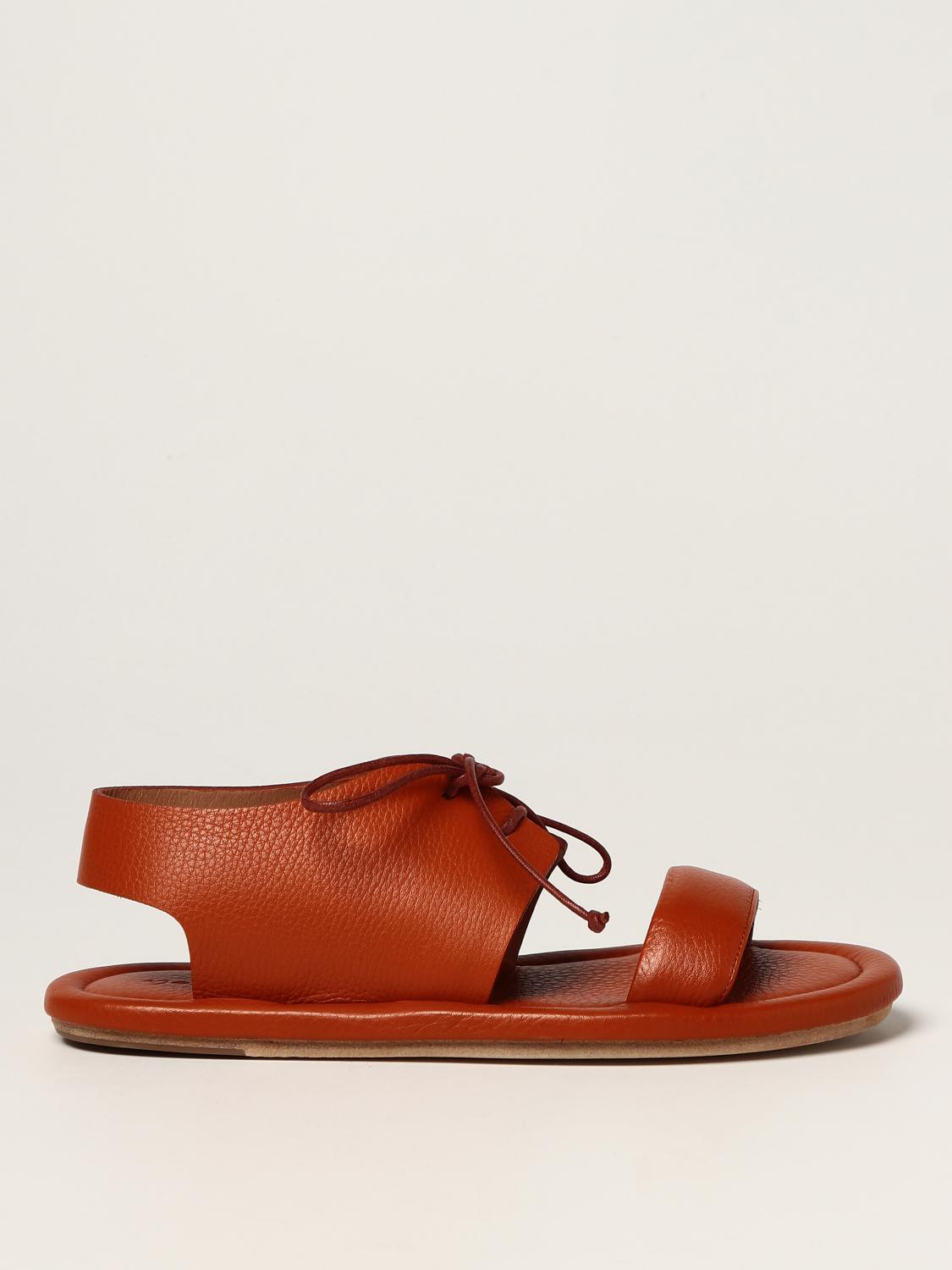 MARSÈLL: Sandalias planas mujer Marsell | Sandalias Planas Marsèll Mujer  Ladrillo | Sandalias Planas Marsèll MW6262188S330 GIGLIO.COM