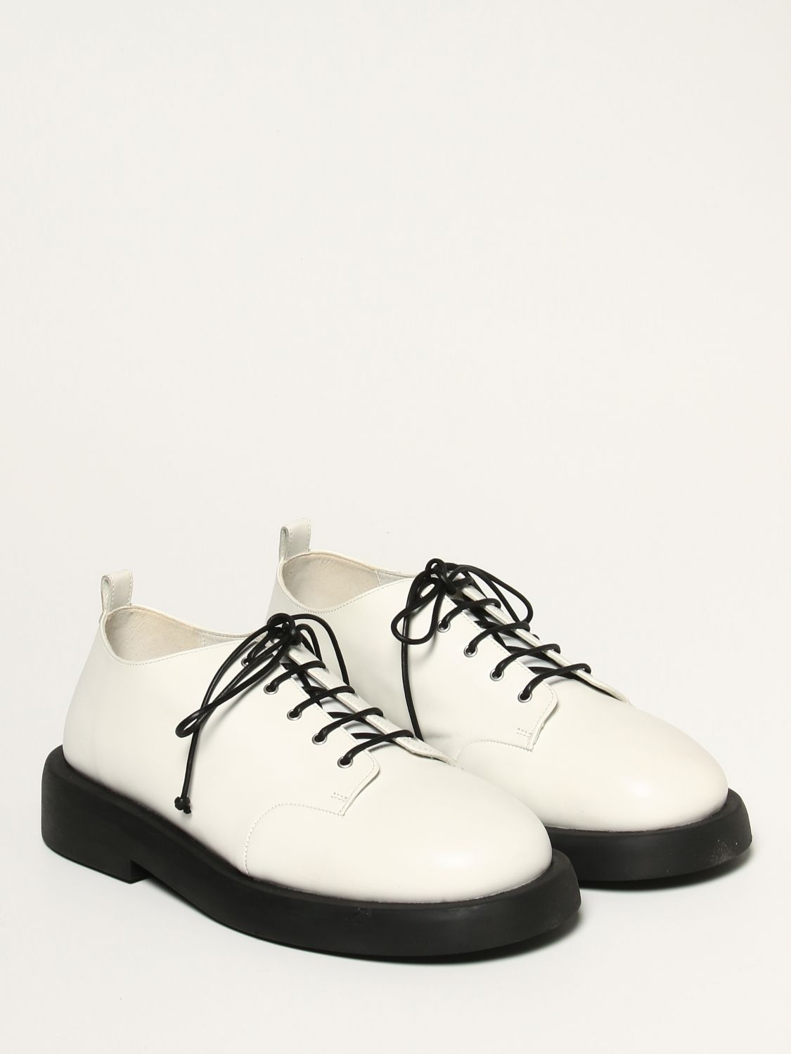 Homme Chaussures Chaussures  à lacets Chaussures derby Derbies à lacets Cuir Marsèll pour homme en coloris Blanc 
