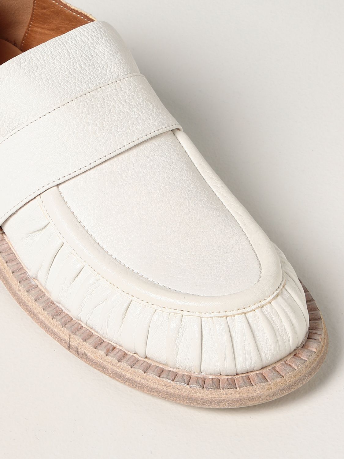 Loafers Marsèll: Marsèll Alluce Estiva leather loafers white 4