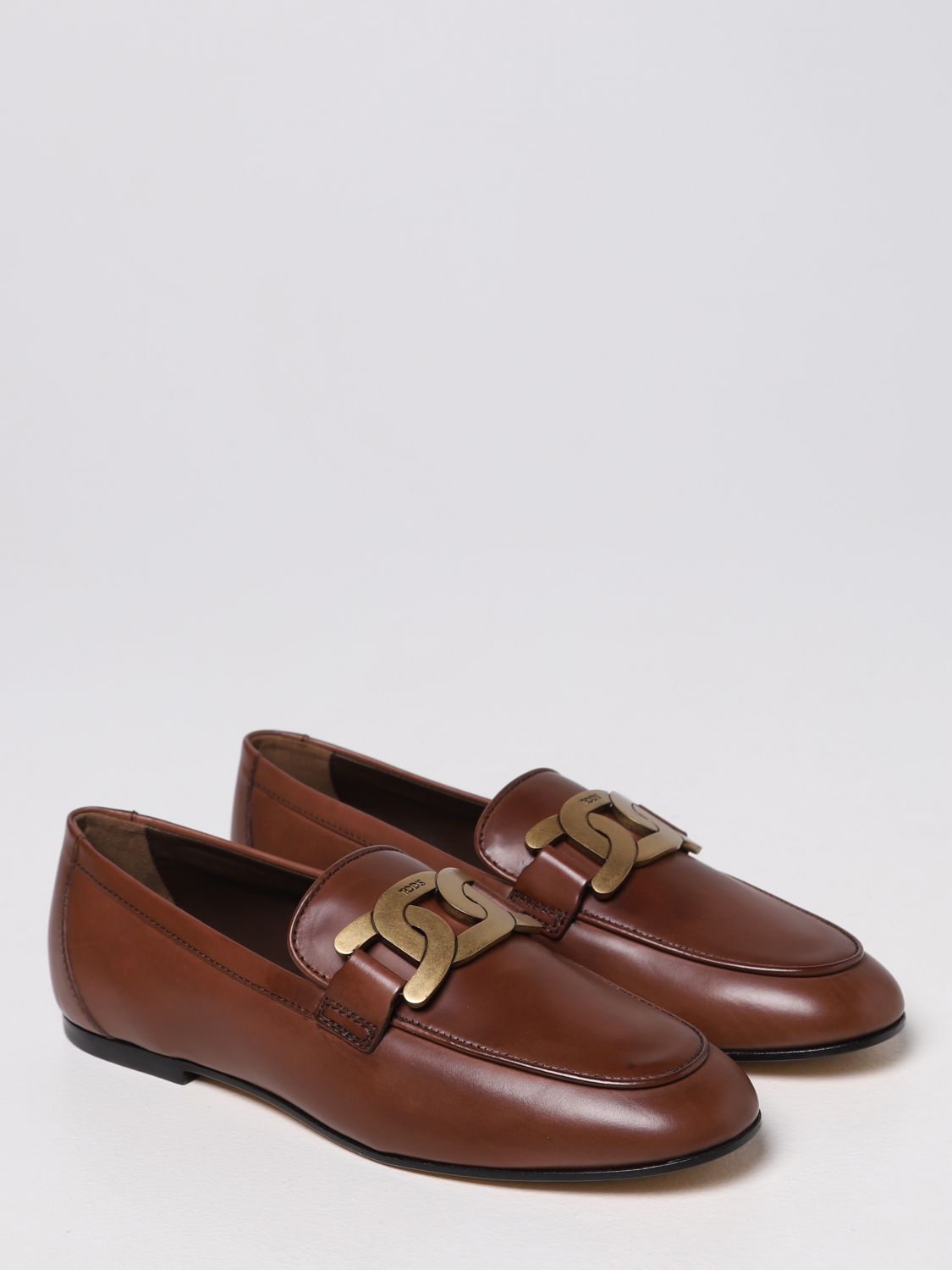 Мокасины Tod's: Обувь Женское Tod's коричневый 2