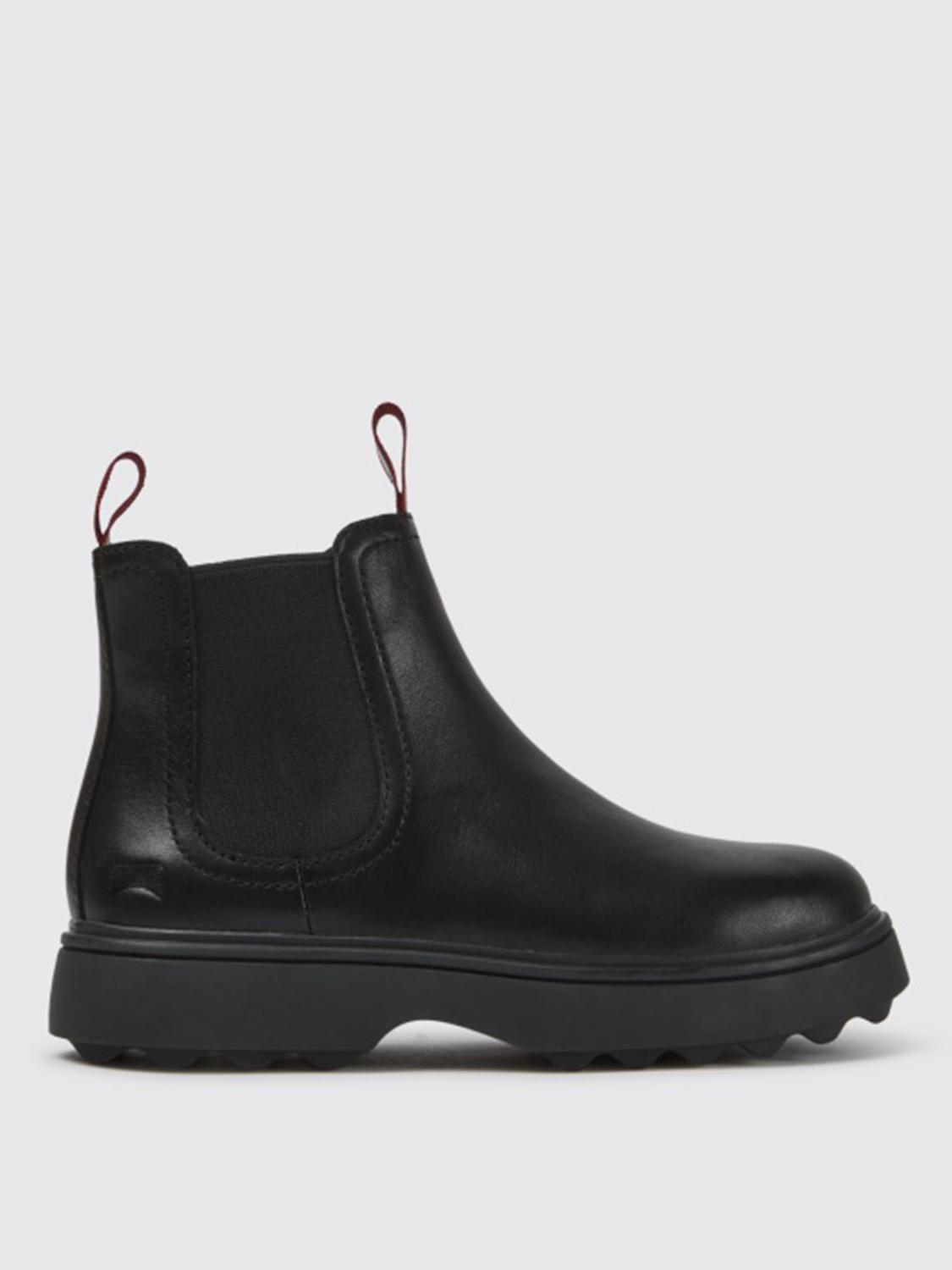 Norte Camper Ankle Boots In Calfskin