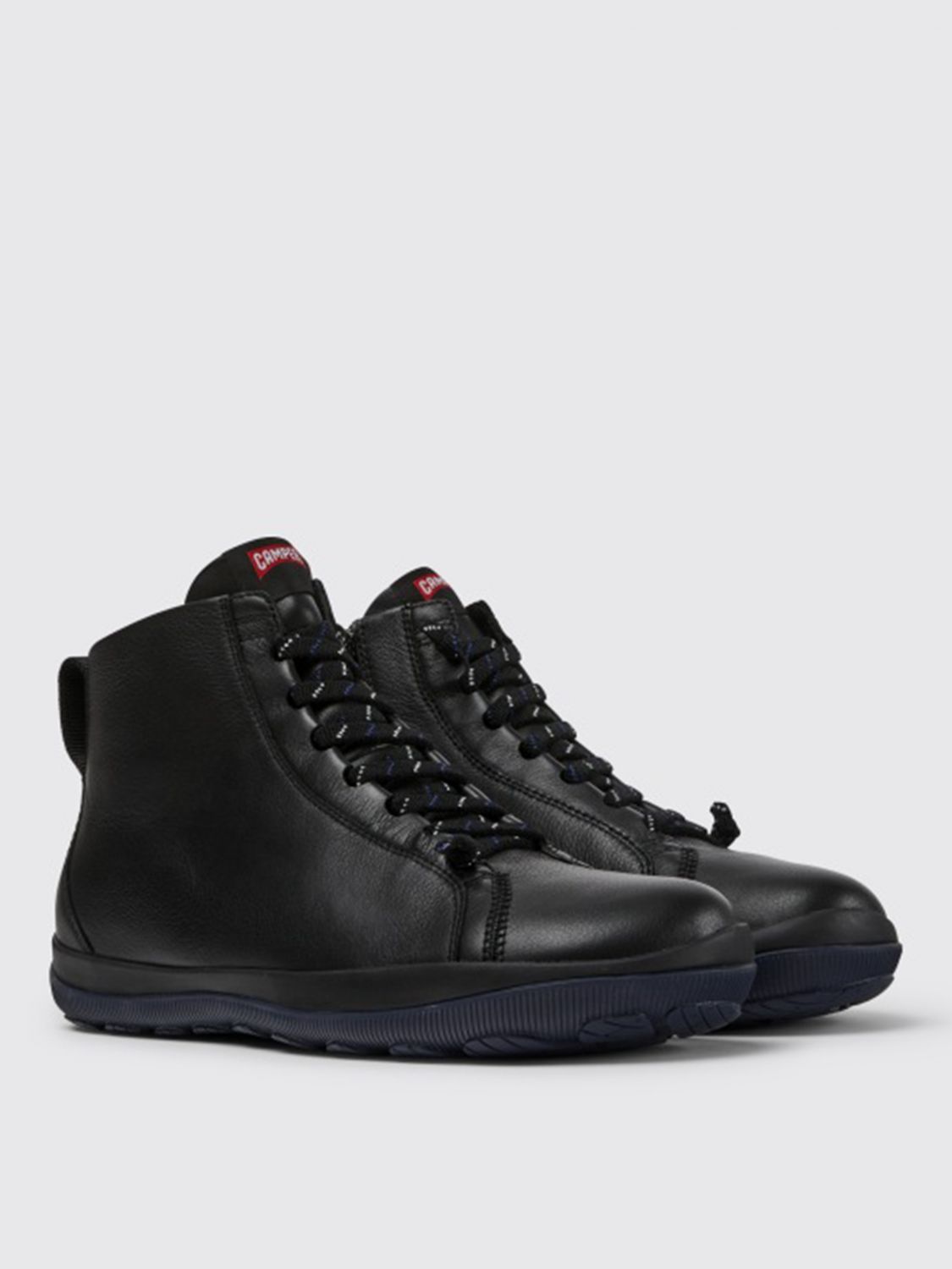 CAMPER: Peu Pista leather ankle boot - Black | Camper K300287-001 PEU online on GIGLIO.COM