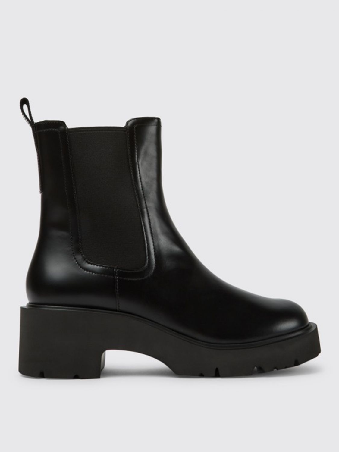 milah camper ankle boots in calfskin