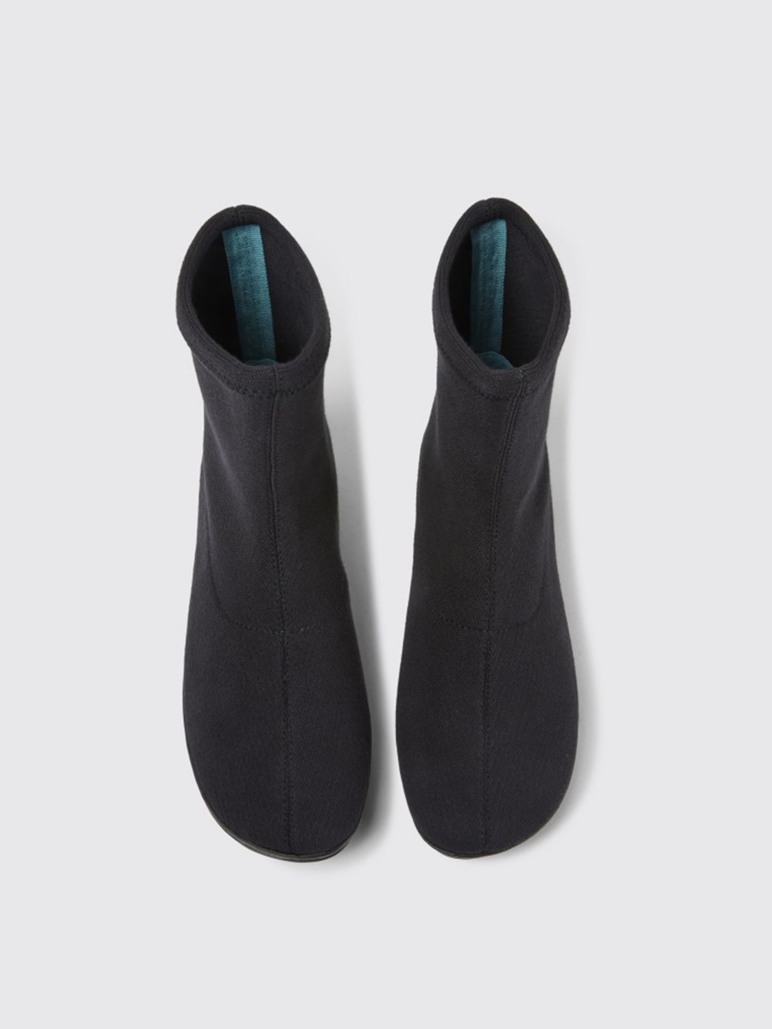 CAMPER: Right boot in technical fabric Black | Camper flat ankle boots K400573-001 RIGHT online on GIGLIO.COM