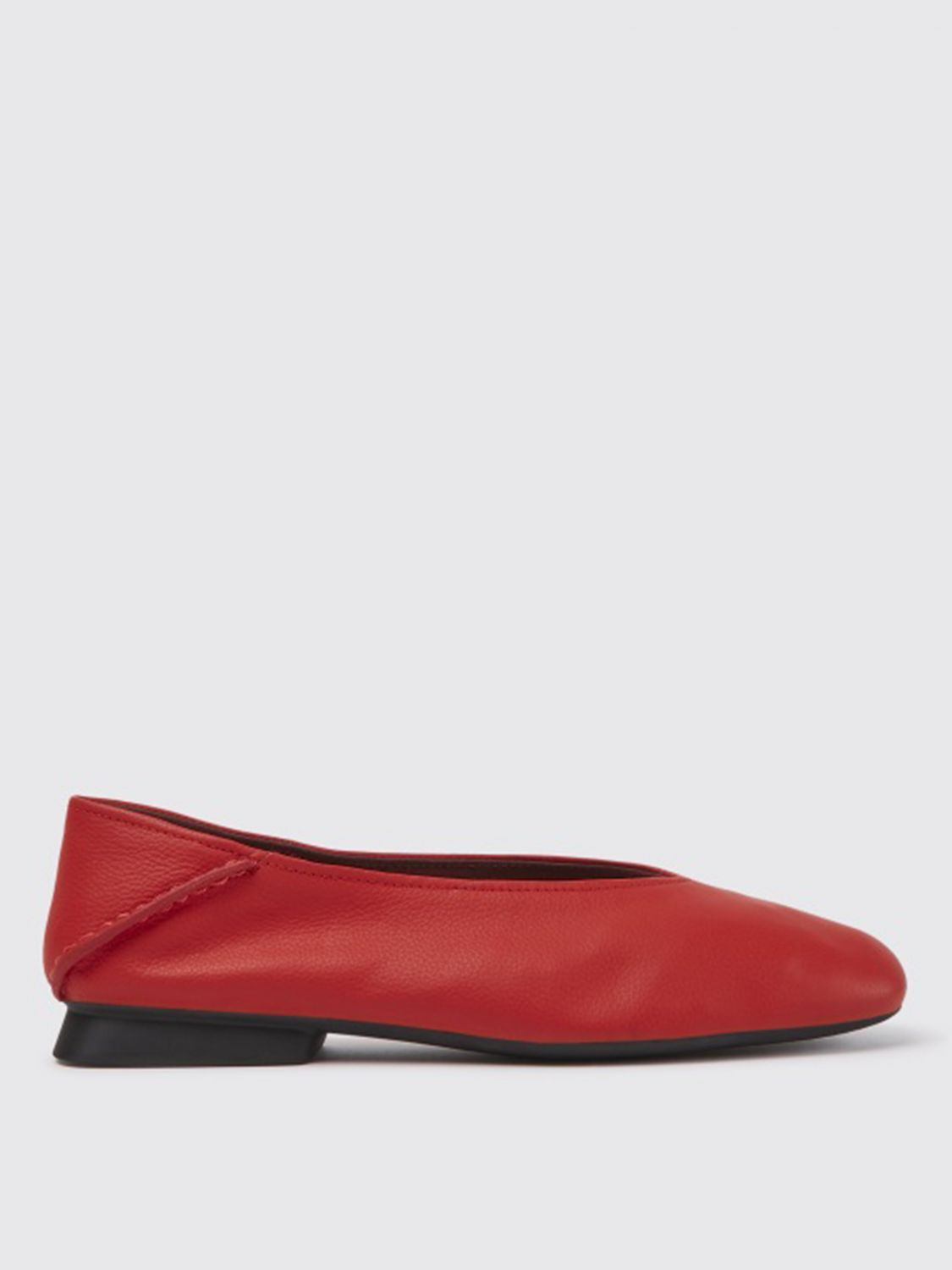 CAMPER: Casi Myra ballerina in calfskin - Red | Camper ballet flats ...