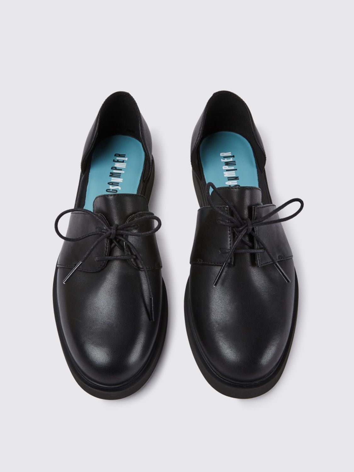 hek Cyberruimte Kapel CAMPER: Twins shoes in calfskin - Black | Camper flat shoes K201269-001  TWINS online on GIGLIO.COM
