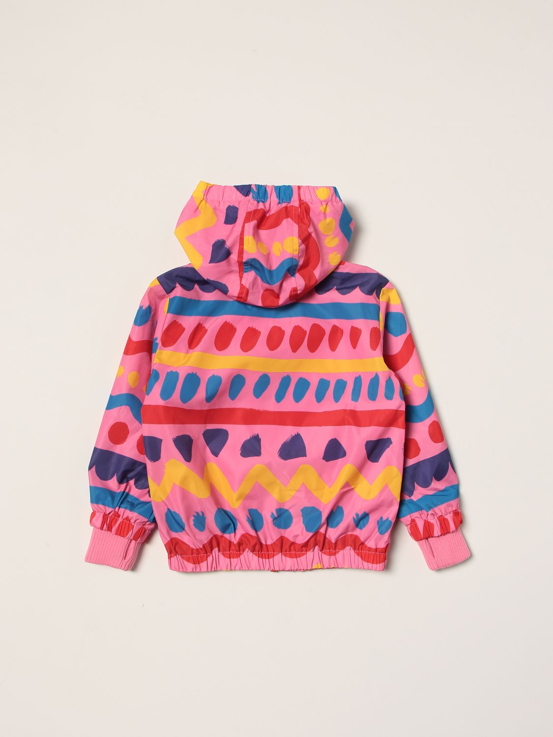 Jacket Stella Mccartney: Stella McCartney zip-up jacket with abstract print multicolor 2