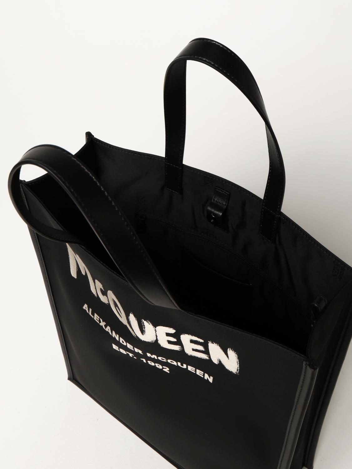 alexander mcqueen black bag