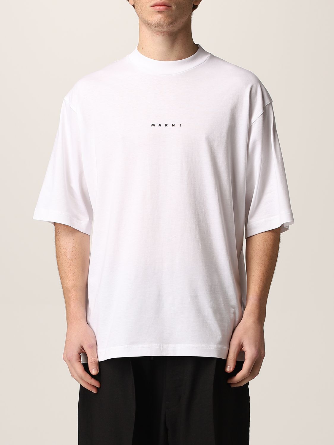 Marni Tシャツ メンズ ホワイト Tシャツ Marni Humu0223p1uscs87 Giglio Com