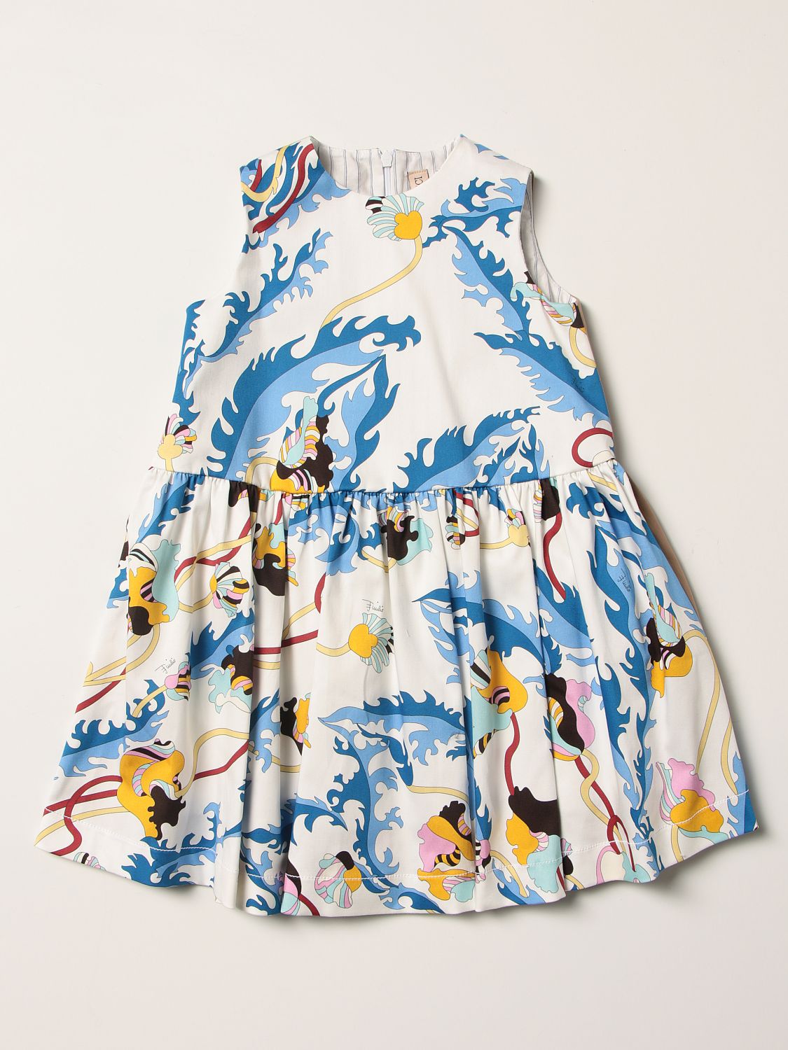 Dress Emilio Pucci: Emilio Pucci cotton dress with pattern multicolor 1