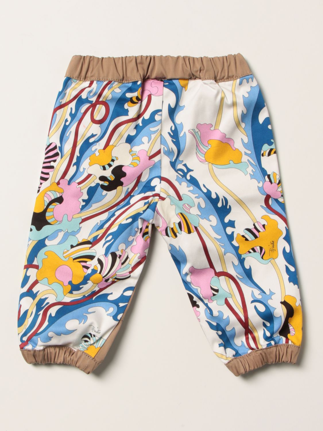 Trousers Emilio Pucci: Emilio Pucci cotton trousers with abstract pattern hazel 2