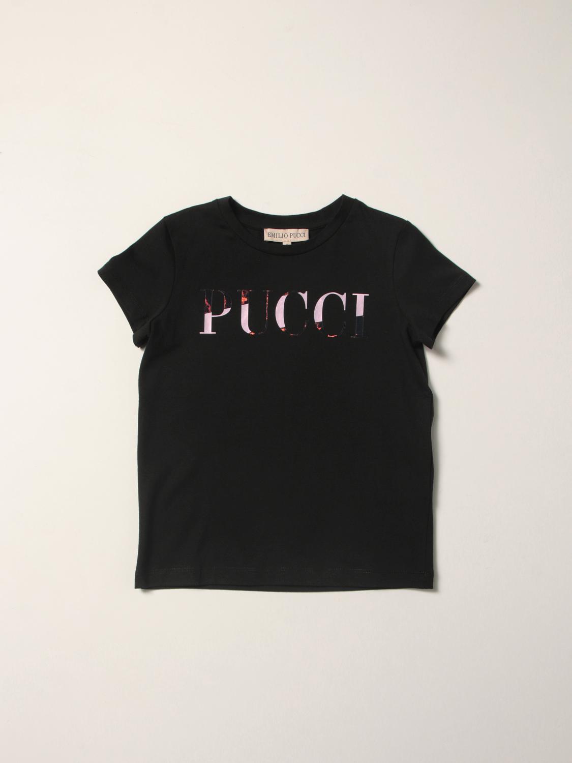 Emilio Pucci Kids' Cotton T-shirt With 