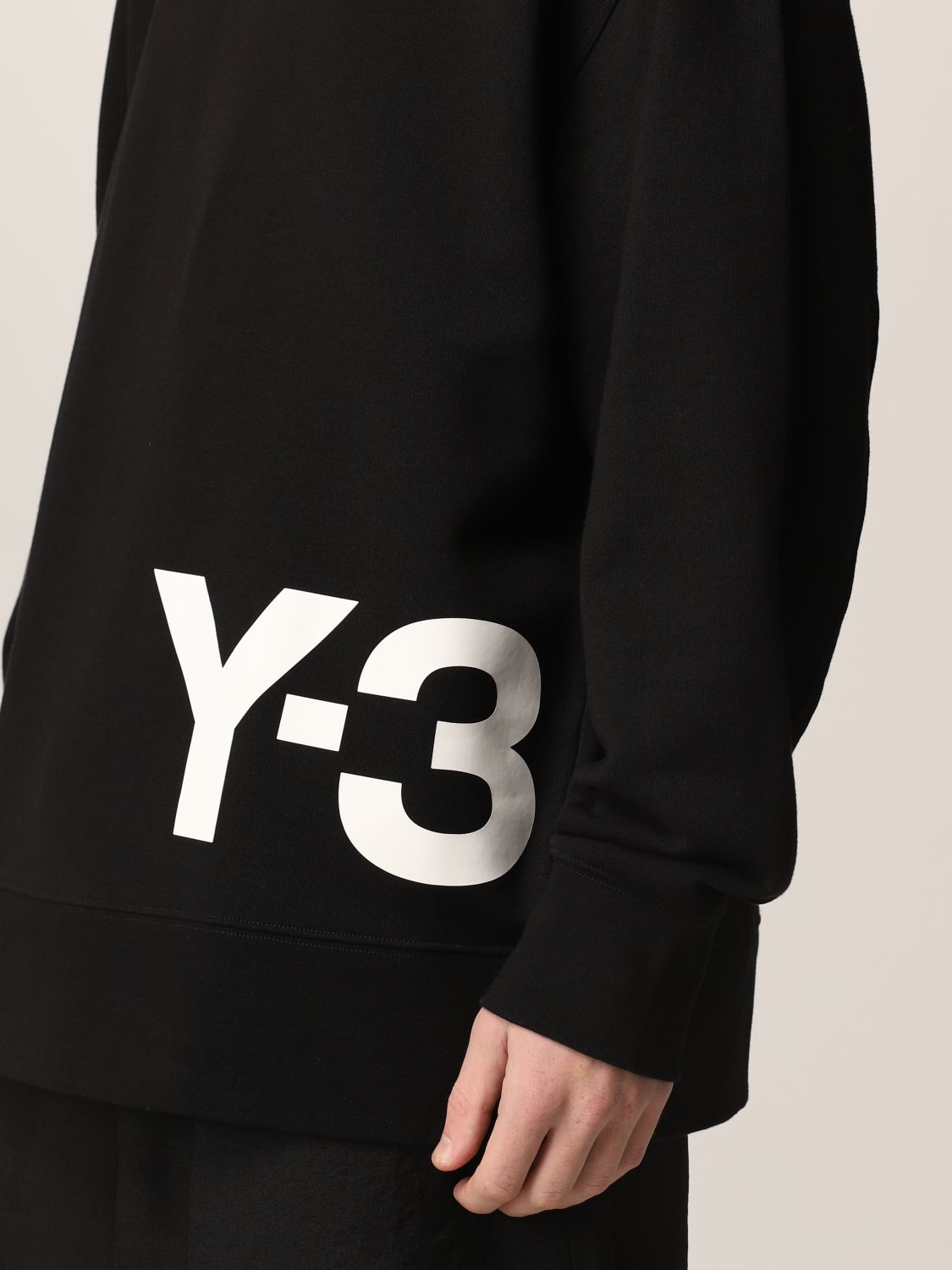 Y-3：スウェットシャツ メンズ - ブラック | GIGLIO.COMオンラインのY-3 スウェットシャツ HG8799