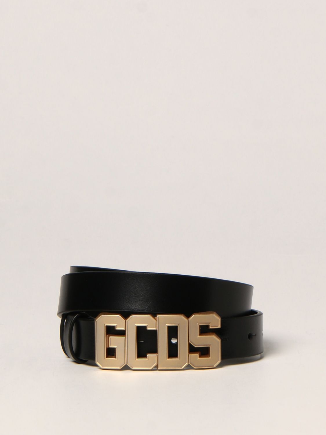 Belt Gcds: Gcds leather belt black 1