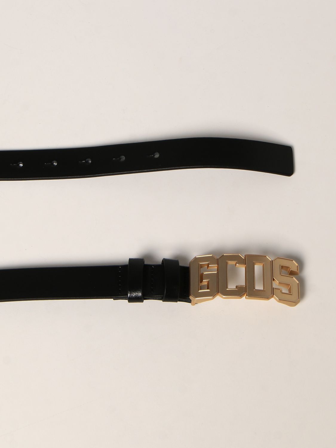 Belt Gcds: Gcds leather belt black 2