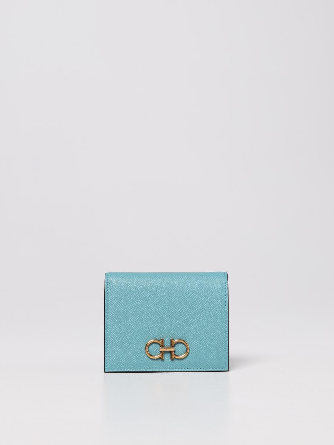 SALVATORE FERRAGAMO: Carteras mujer | Cartera Salvatore Ferragamo Mujer  Cielo | Cartera Salvatore Ferragamo 22D780 GIGLIO.COM