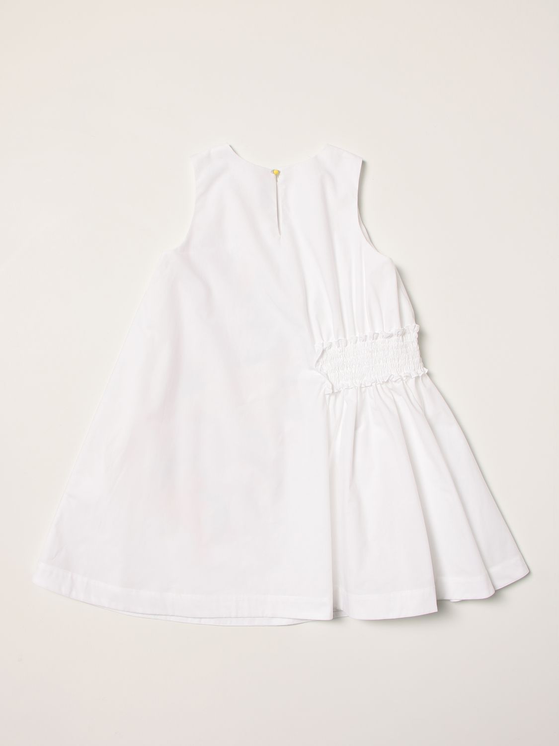 Dress Emilio Pucci: Emilio Pucci flared dress with floral print white 2