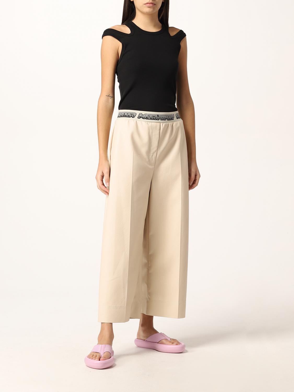 STELLA MCCARTNEY: faux leather pants 