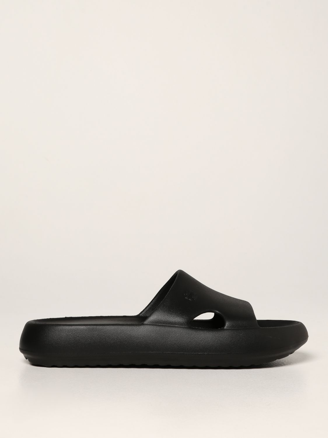 Flat sandals Tory Burch: Tory Burch leather sandal black 1