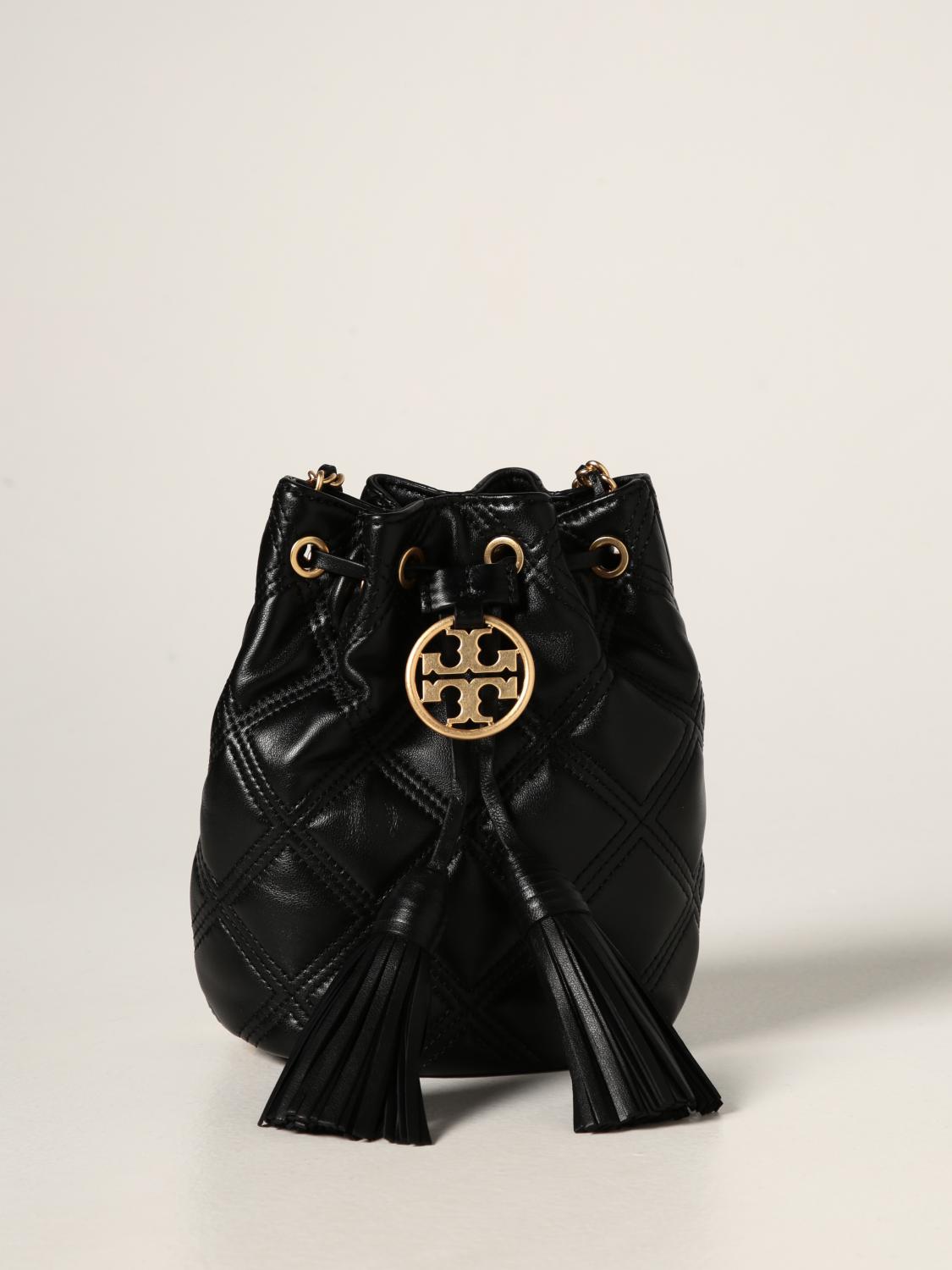 tory burch fleming mini bucket bolsa
