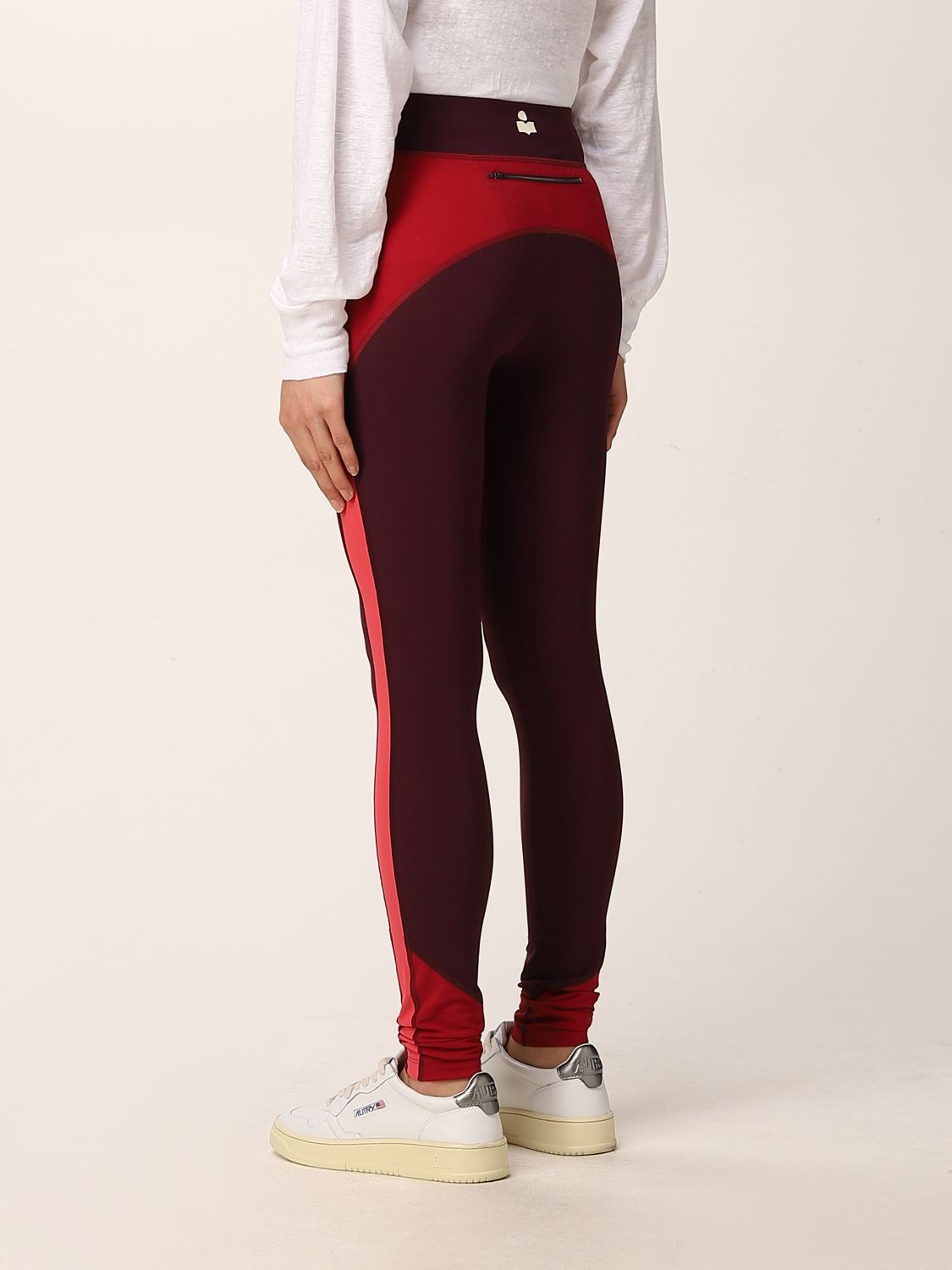 Trousers Isabel Marant: Trousers women Isabel Marant burgundy 3