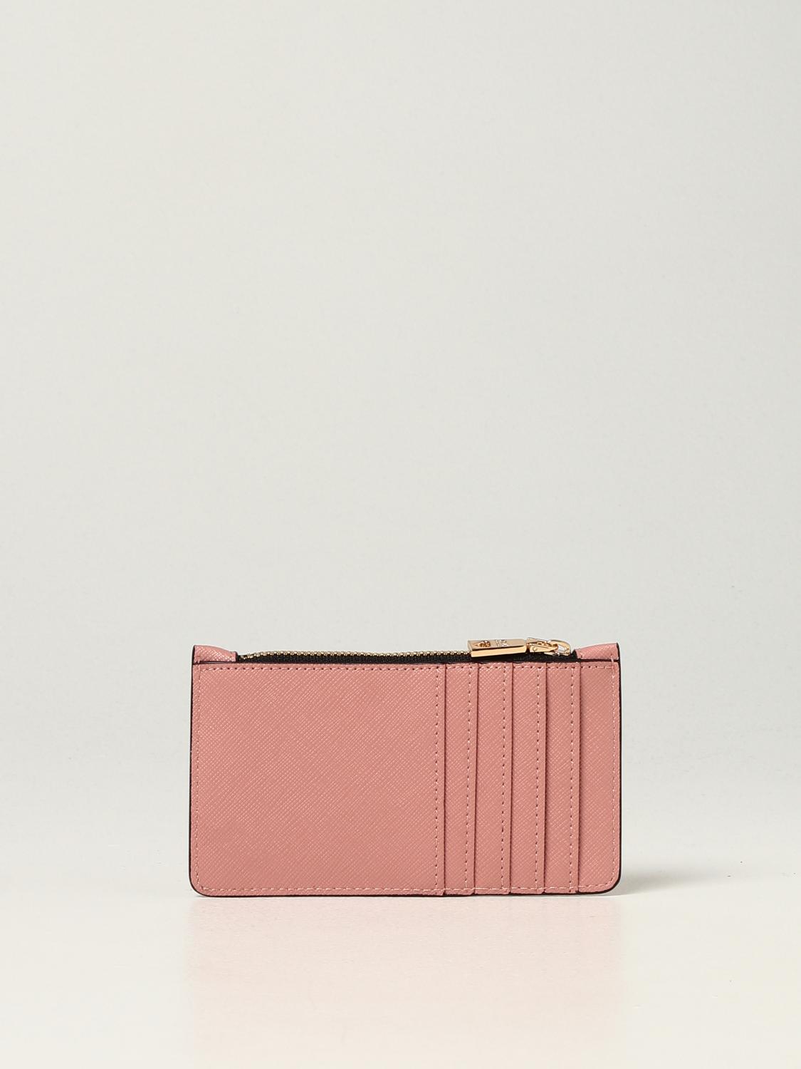 blush colored wallet