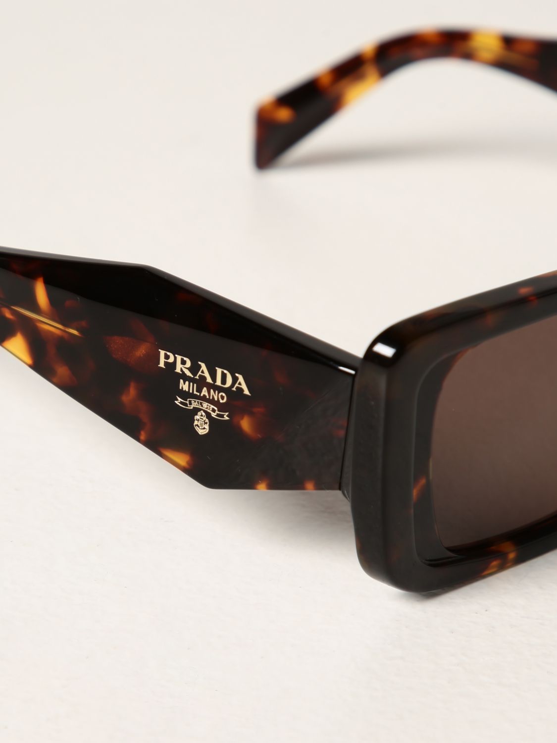 太阳镜 Prada: 太阳镜 女士 Prada 棕色 4