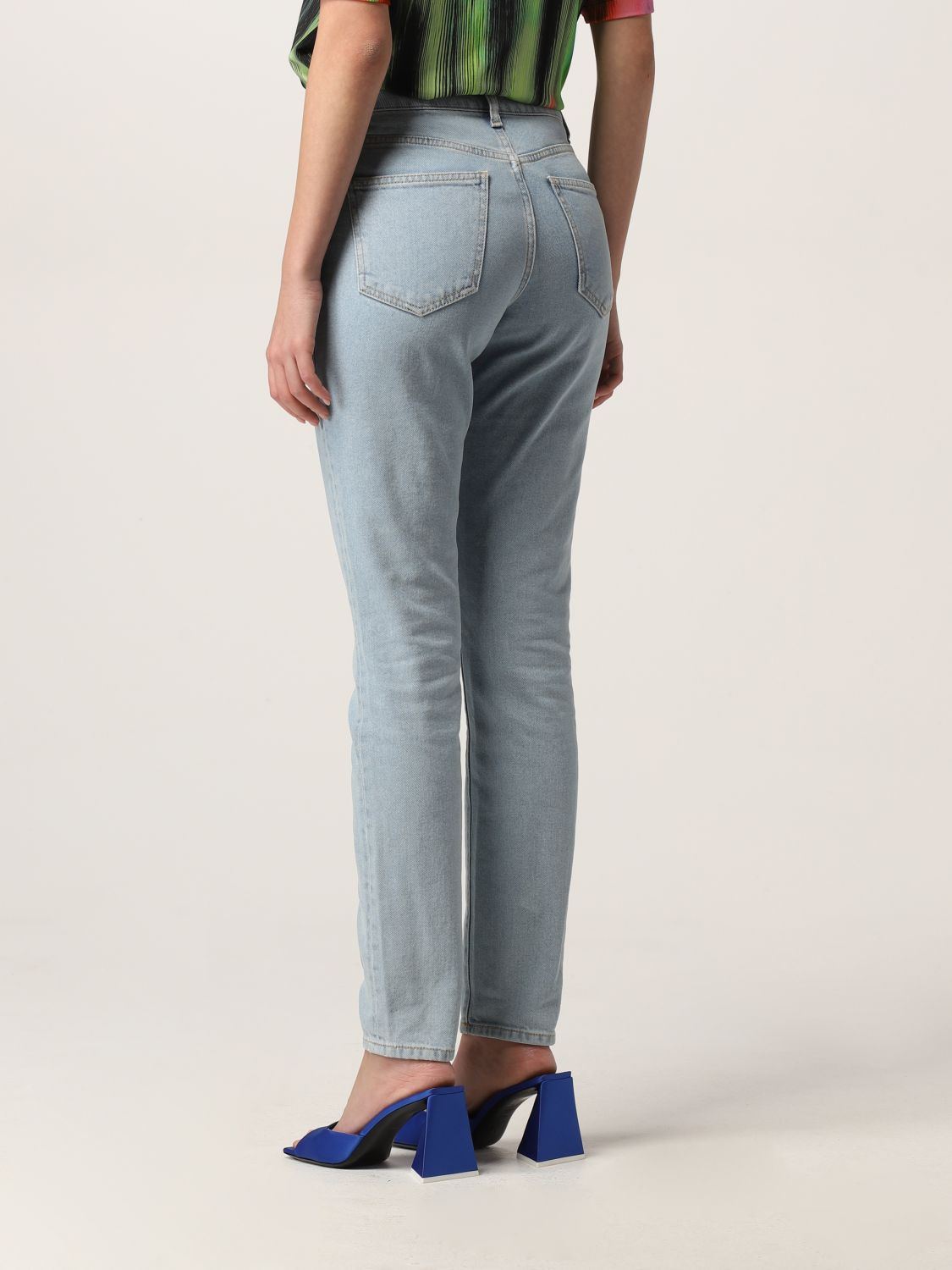 Jeans The Attico: The Attico 5-pocket jeans in denim denim 3