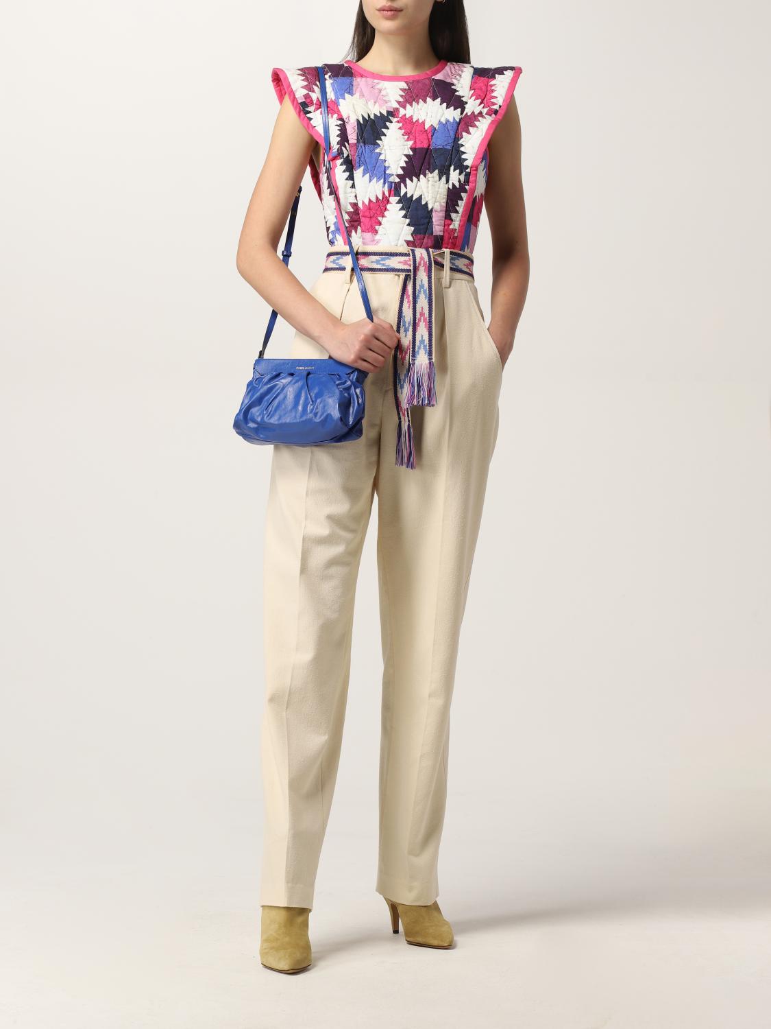 ISABEL MARANT ETOILE: cropped top in 