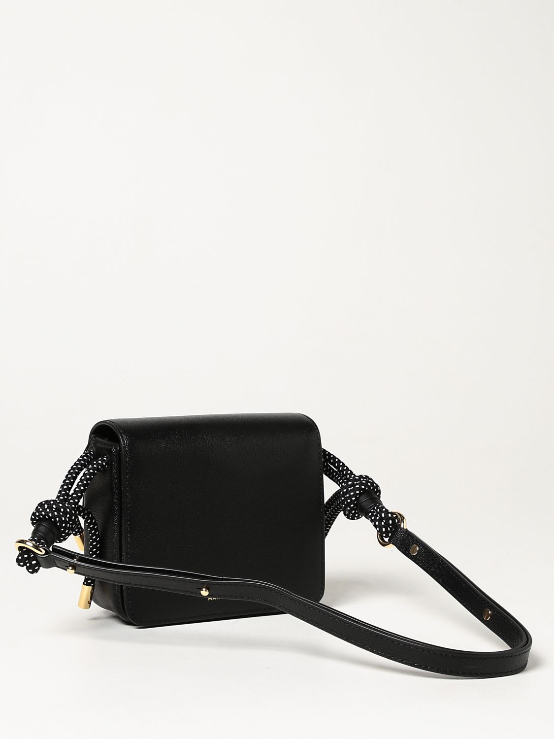 MARC JACOBS: The J Link grained leather bag - Black | Marc Jacobs mini ...