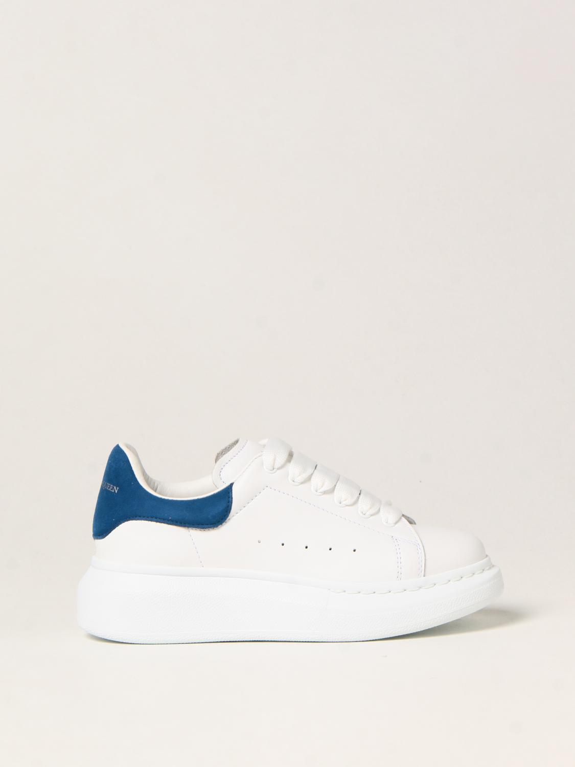 Alexander Mcqueen Shoes Kids Color Blue | ModeSens