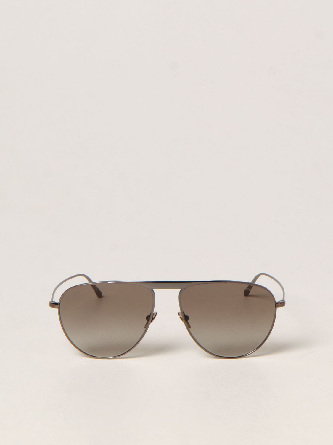 Giorgio Armani Outlet: sunglasses for man - Grey | Giorgio Armani  sunglasses AR 6131 online on 
