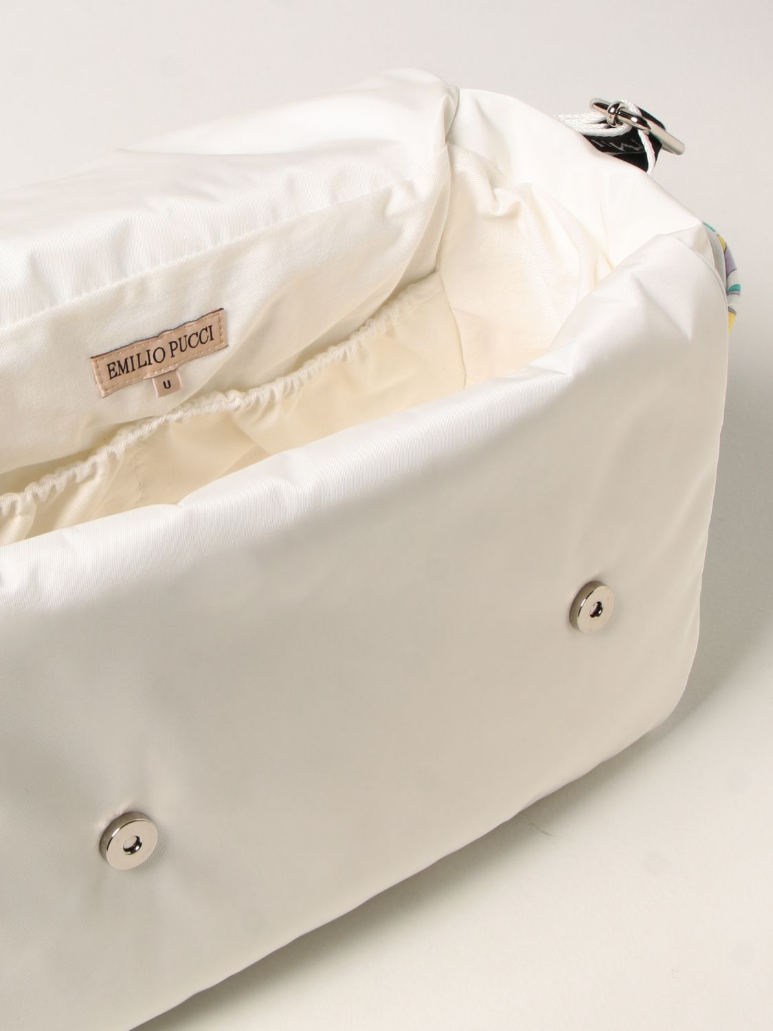 Bag Emilio Pucci: Emilio Pucci cotton blend diaper bag with print violet 4