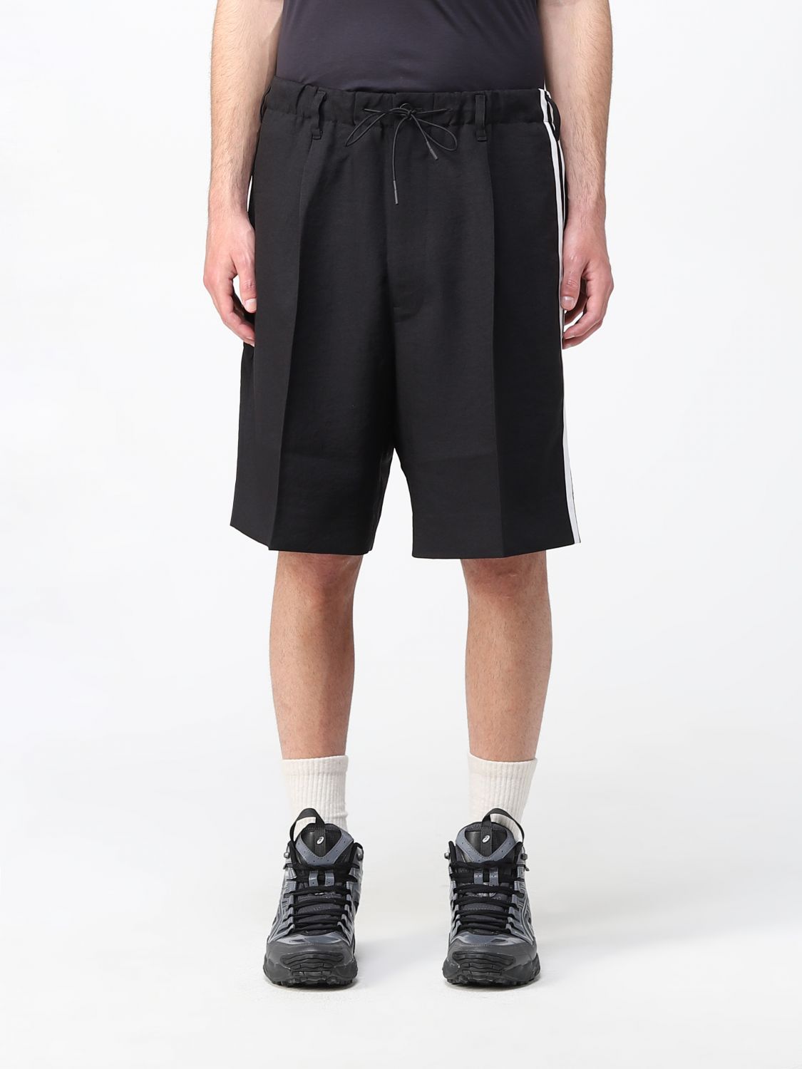 Pantalones cortos Y-3: Pantalones cortos Y-3 para hombre negro 1