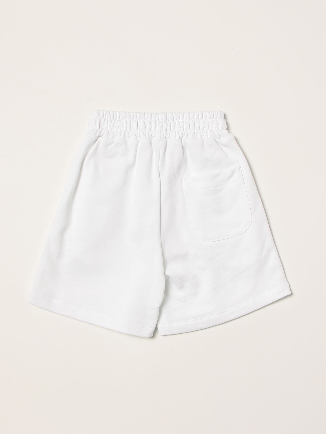 Pantaloncino Msgm Kids: Pantaloncino Msgm Kids in cotone con logo bianco 2