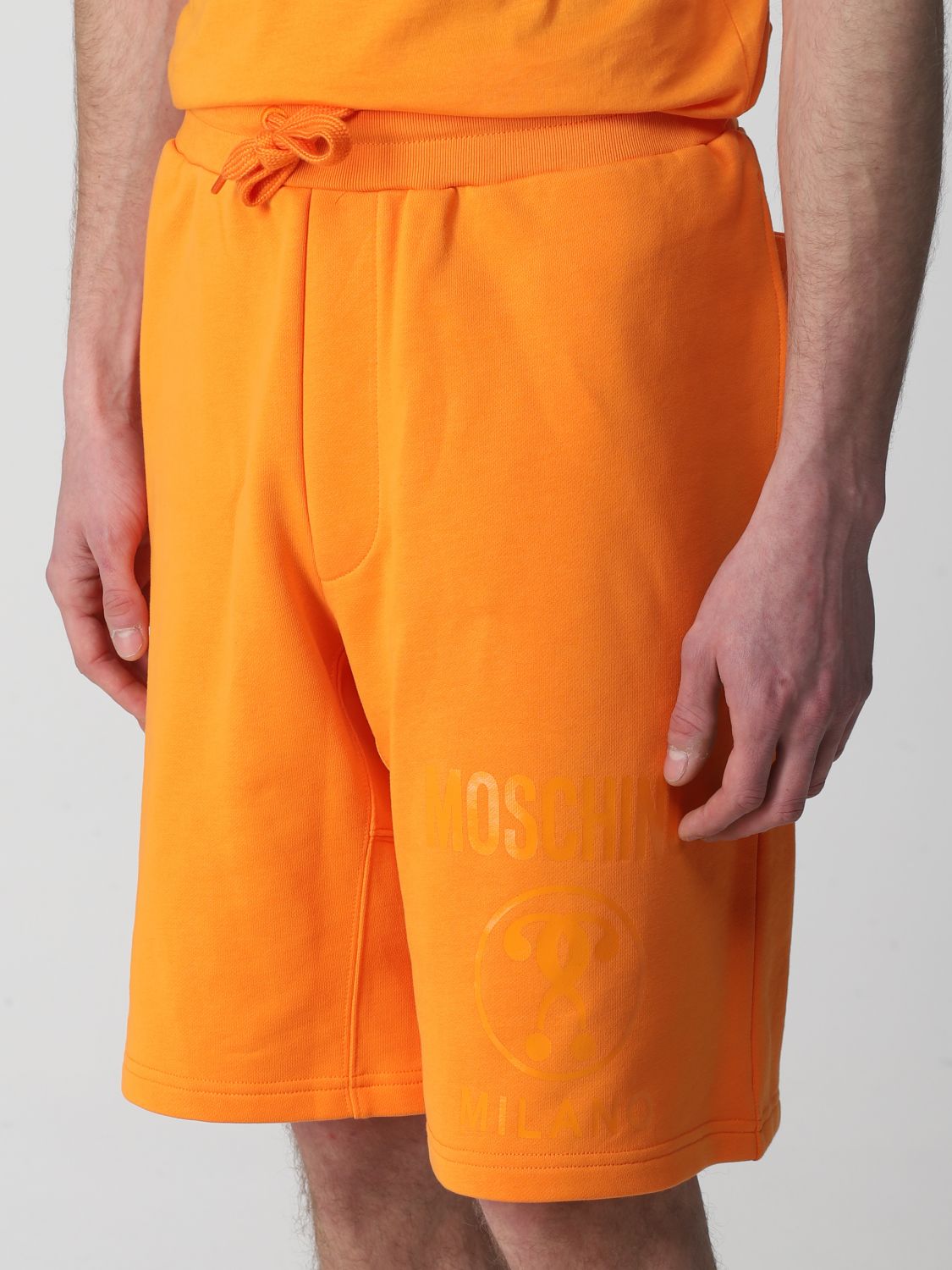 Шорты Moschino Couture: Шорты Мужское Moschino Couture оранжевый 3
