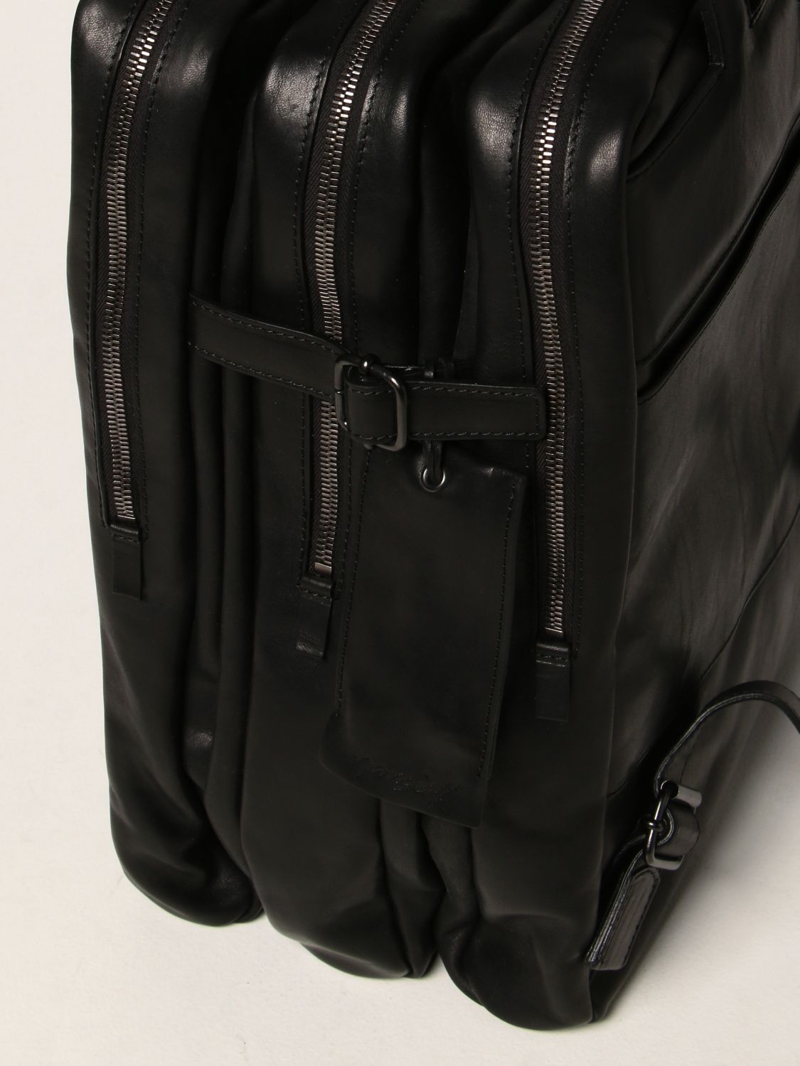 Backpack Marsèll: Marsèll Strato calfskin backpack black 3