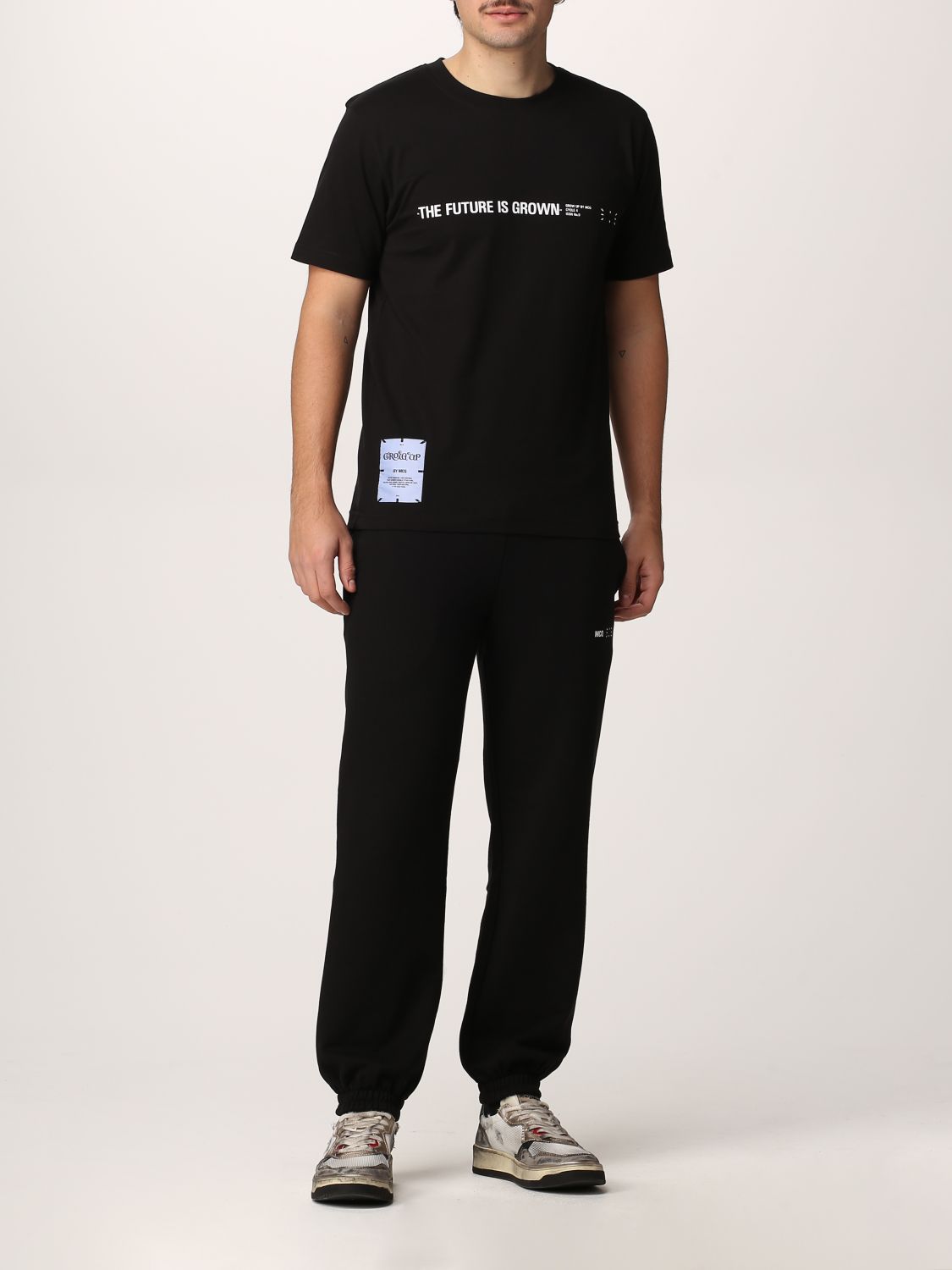 Pants Mcq: McQ jogging pants with embroidered logo black 2