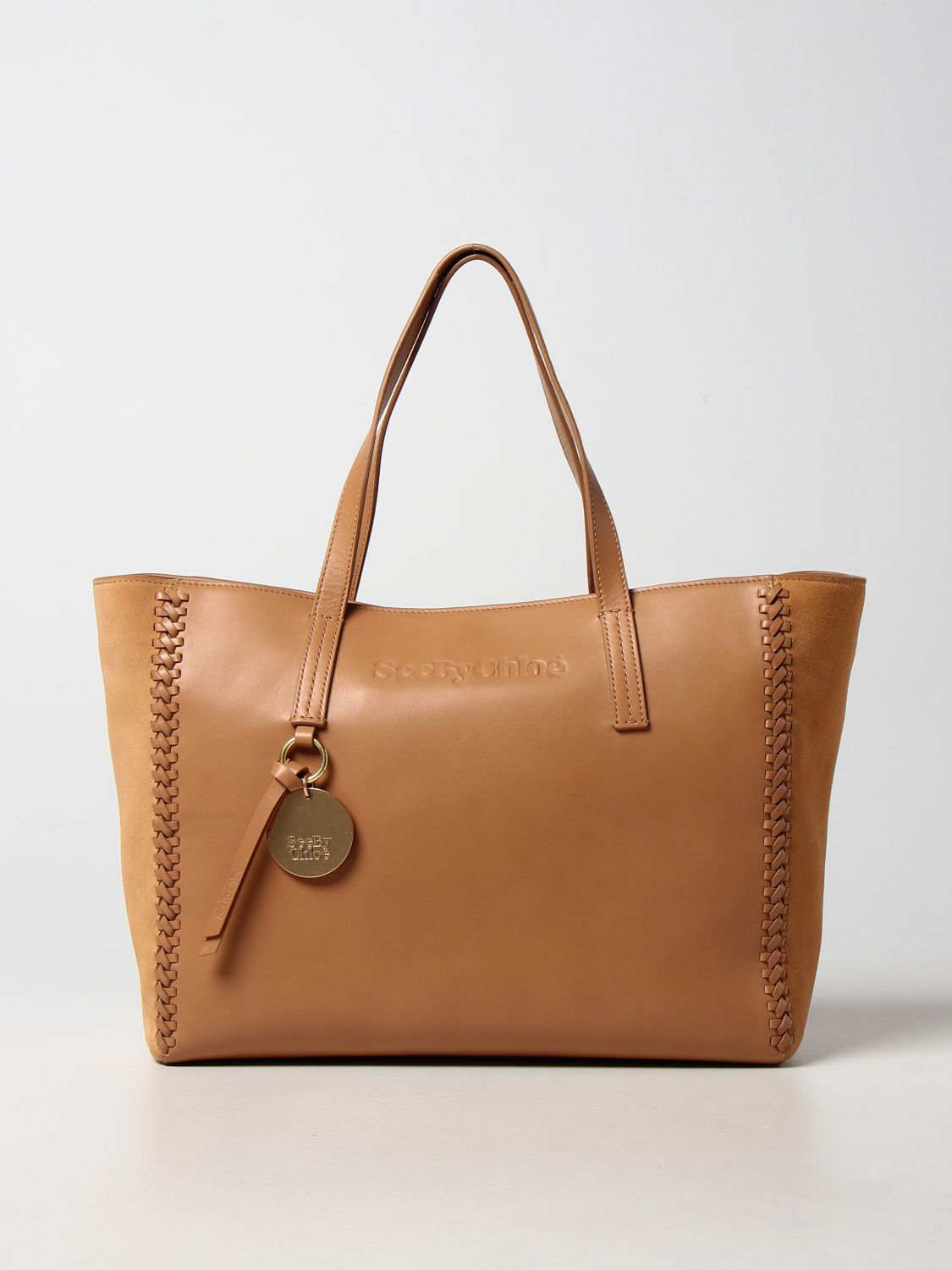 see by chloe leather tote