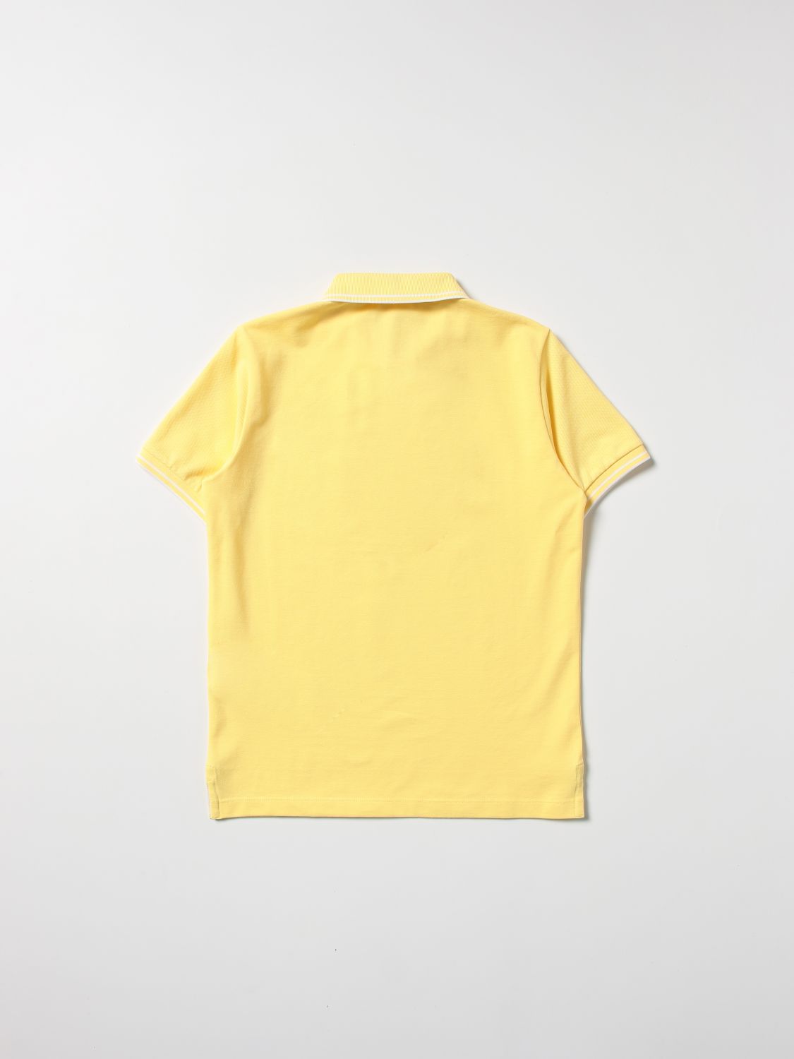 Polo Shirt Stone Island Junior: Stone Island Junior polo shirt with logo yellow 2