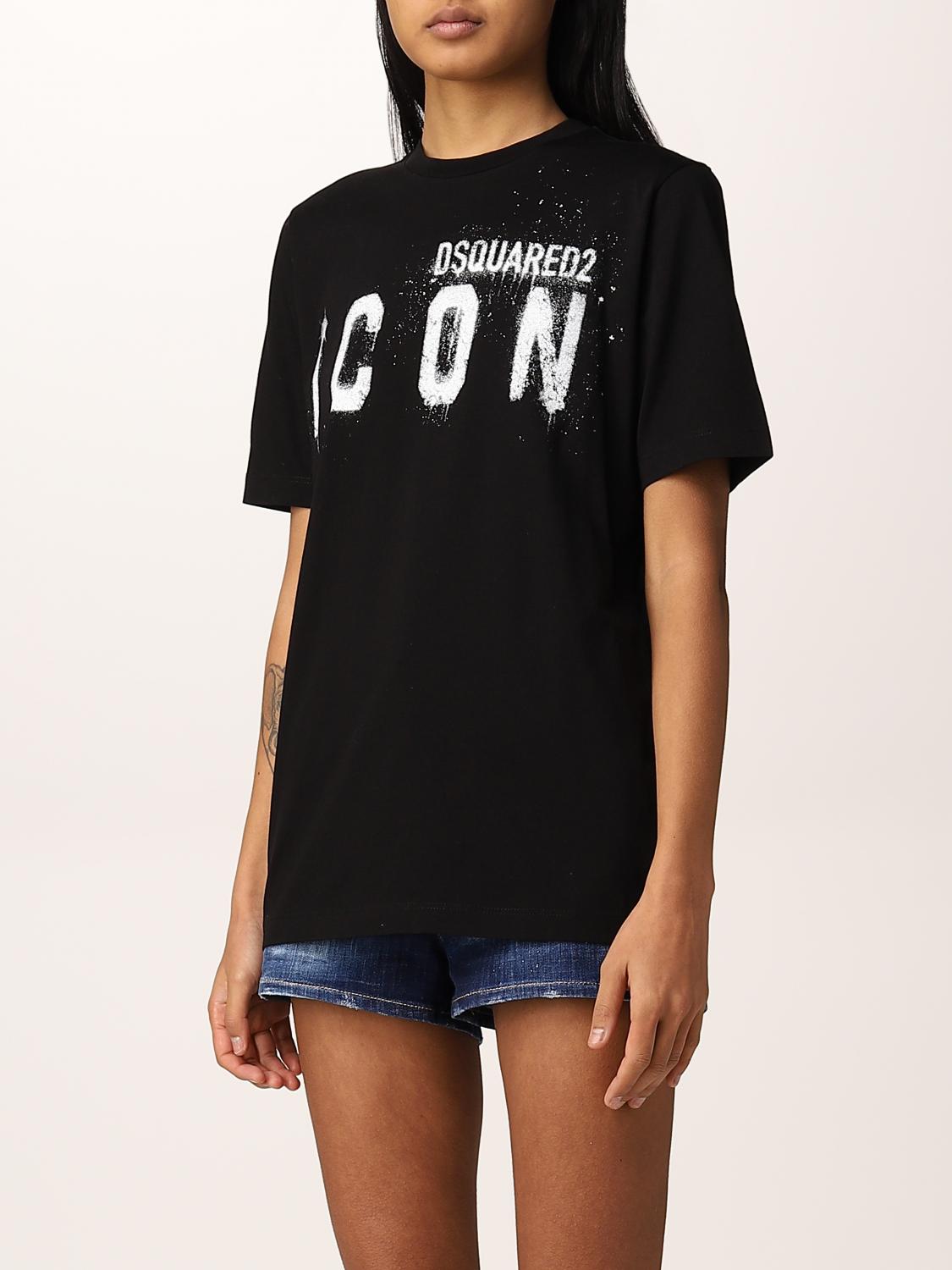 DSQUARED2: Icon T-shirt in cotton 