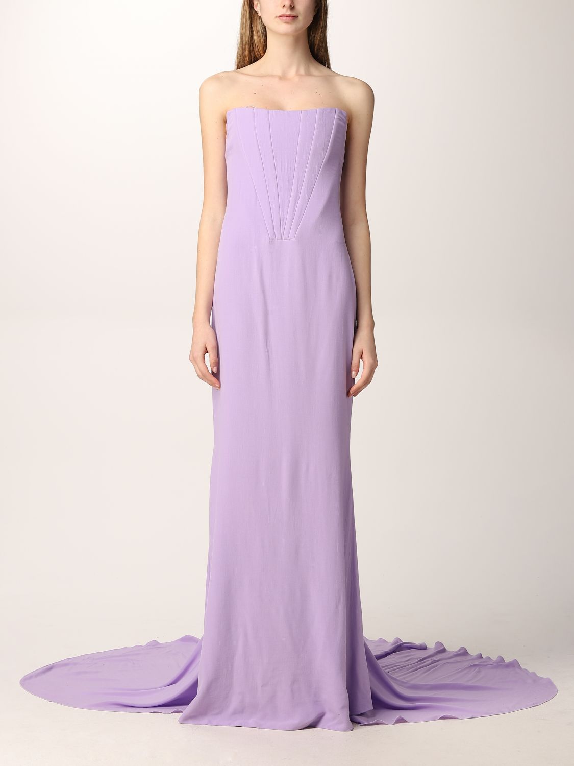 Платье Giuseppe Di Morabito: Платье Женское Giuseppe Di Morabito фиолетовый 1