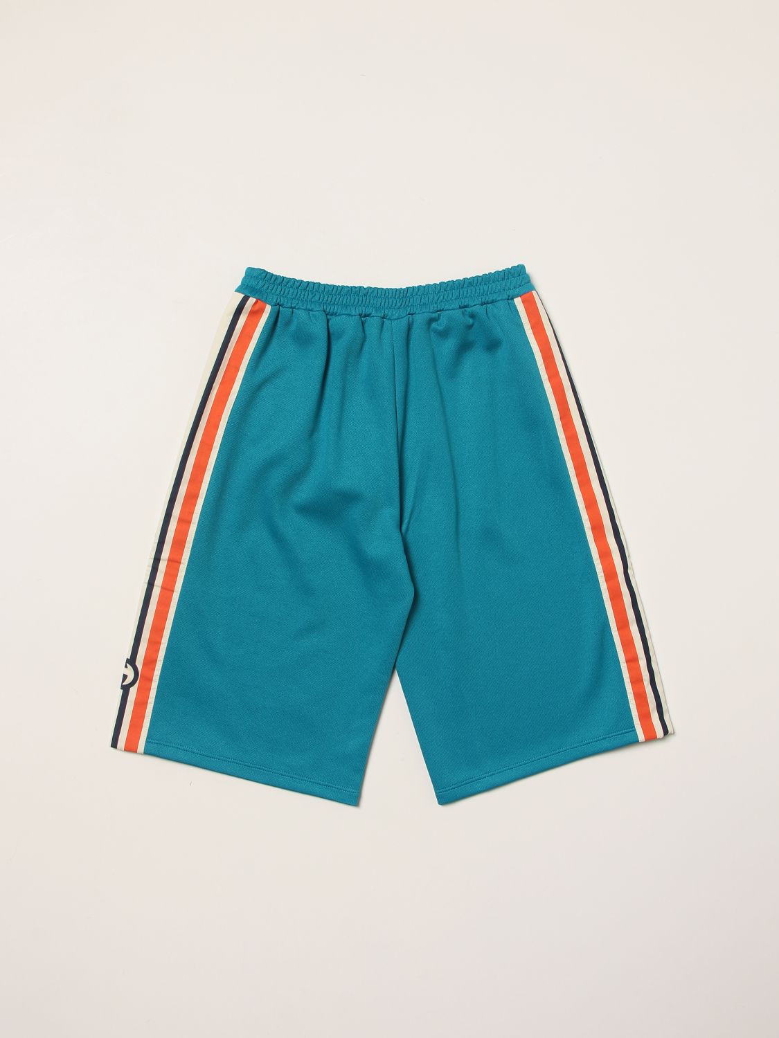 Shorts Gucci: Gucci joggint pants with stripes bands sky blue 2