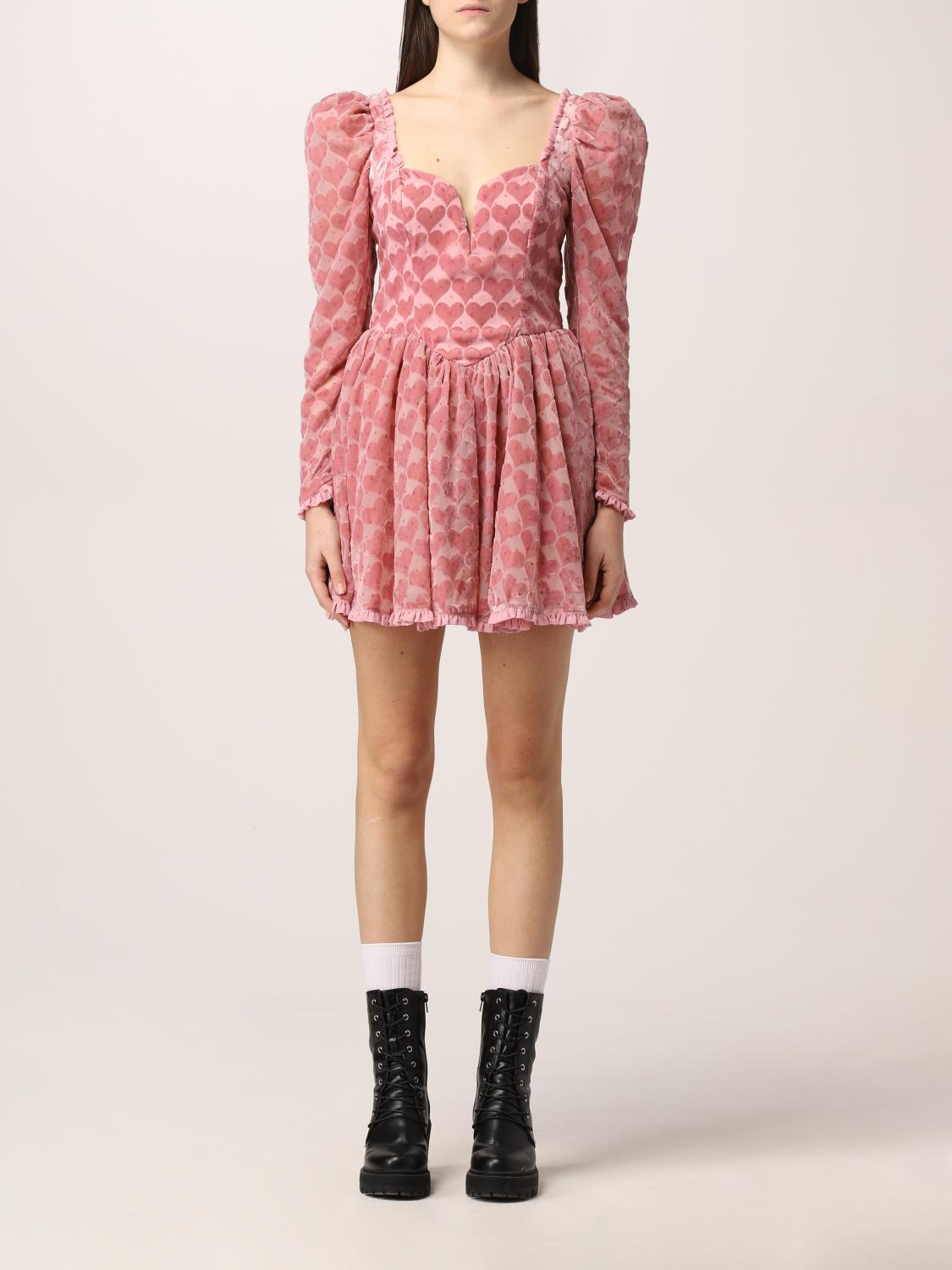 FOR LOVE & LEMONS dress for woman Pink For Love & Lemons dress